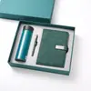 Conjunto de presentes de negócios para reunião anual, copo térmico Lock&Lock, conjunto de cadernos, brindes corporativos personalizados, lembrancinhas de eventos corporativos