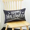 Fronteira Popular Halloween Fantasma Gato Preto Morcego Travesseiro de Cabeceira Almofada de Sofá Capa para Almofada Lombar E-commerce Atacado Personalização
