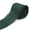 Cinta de Satén con Borde Deshilachado a Mano Cinta para Flores de Mano de Boda Empaque de Caja de Regalo Accesorios para Ropa Sombrero Bolso DIY