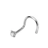 Comercio Electrónico Transfronterizo se Especializa en Tachuelas de Acero Inoxidable 316L con Circonita, Aros de Nariz Personalizados Europeos y Americanos, Joyería para Piercings de Venta Caliente
