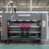 Máquina de Impressão Jato de Tinta Automática de Alta Velocidade Impressão em Papelão Máquina de Corte e Vinco de Pressão Máquina de Corte e Vinco com Ranhuramento de Canto Máquina de Corte e Vinco com Ranhuramento de Quatro Barras