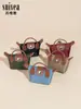 Diretamente do Fabricante, Mini Bolsas Decorativas Pequenas Penduráveis Multicores, Novo Estilo 2026, Porta-Moedas Simples Estilo Francês para Batom Venda por Atacado