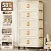 Armario plegable de 40-80 paneles, no requiere instalación, para uso doméstico en dormitorios, como armario para niños, armario de almacenamiento para cocina, armario de almacenamiento de plástico