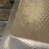Vidro Escovado com Acabamento Espelhado Decoração e Reforma Personalizadas Vidro para Divisória de Tela de Banheiro de Hotel Projeto de Vidro para Hotel Supermercado