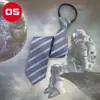 Camisa de Cuadros Informal con Cremallera para Hombre, Sin Corbata, Estilo Perezoso, Formal de Negocios, Negra, para Novio, Boda, Estilo Coreano, a la Moda