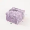 Caja de Reloj Clásica, Exquisito Moño, Caja de Pulsera Vintage, Caja de Regalo para Empaquetar, Caja de Regalo Fresca de Tapa y Base, Bolsa de Regalo