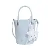 Bolso versátil de primavera y verano para mujer 2026 nueva moda bolso cubo desgastado de moda bolso cruzado texturizado elegante
