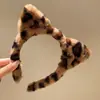 Faixas de cabelo da moda para meninas, perfeitas para outono e inverno, com um design fofo e divertido, apresentando orelhas de gato de desenho animado, e versáteis o suficiente para combinar com qualquer roupa.
