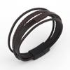 Spot europeu e americano cross-border fornecimento de corda de couro tecido pulseira de couro masculino pulseira de couro moda pulseira de couro pulseira de couro