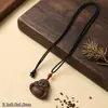 Colar Pingente Lanyard Chaveiro Colar Pingente Colar de Contas He Xiang Pingente Wenwan Incenso Medicinal Etiqueta para Pendurar Marca He Xiang Ping An