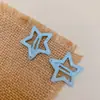 Grampo de Cabelo Estrela de Epóxi Cor Doce 3cm para Crianças, Cabelo Interno Cebola, Estrela de Cinco Pontas, Boa Qualidade, Celebridade da Internet, Grampo de Cabelo para Mulheres, Grampo BB