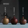 Sândalo Verde Escultura Desenho Animado Pingente Wenwan Acessórios DIY Enfeites Pendentes Chaveiros Bolsas Charms Acessórios Fofos Peças de Mão