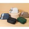 Bolso de Piel Genuina al Por Mayor Transfronterizo Bolso de Mujer Nueva Moda Simple Hombro Bandolera Versátil Primera Capa Piel de Vaca Bolso Cuadrado Pequeño