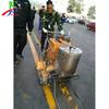 Jiesheng suministra máquina integrada de rayado con adhesivo termofusible Máquina de rayado de líneas oscilantes para carreteras Equipo de empuje de líneas de pulverización en frío autopropulsado