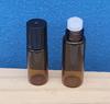 Mini Frasco Conta-Gotas para Cuidados com a Pele, Perfume, Frasco Spray para Óleo Essencial, Frasco Amostra de Teste de Pólen/Sementes, Frasco Micro Roll-on