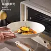 Pratos e Louças de Alta Qualidade com Cor Sob Esmalte para Uso Doméstico 2026 Novo Modelo Pratos Brancos Puros para Cozinhar e Pratos Fundos