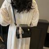 Bolso Bandolera Niche Texturizado Versátil para Viajes de Mujer 2025 Primavera Nuevo Bolso Bandolera Retro Pequeño Cuadrado para Mujer