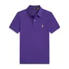 Camisa Polo de Exportación de Verano para Hombre Camiseta de Manga Corta Cuello de Solapa Logo de Caballo Rl Bordado Ropa Casual Simple Casual de Negocios