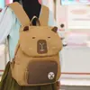 Mochila Kapi 2025 Nova Mochila Fofa para Aluno do Ensino Fundamental Versátil Casual Grande Capacidade Alta Aparência Mochila de Estudante
