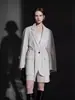 Chaqueta de Piel para Mujer para Primavera y Otoño, Diseño Nuevo, Abrigo de Piel de Longitud Media de Moda con un Toque de Lujo, Nuevo Modelo 2026