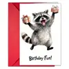 Combinação de Cartão de Aniversário Novo Feliz Transfronteiriço com Envelope Gato Fofo em Aquarela Cartão de Aniversário Grande Tamanho Escrito à Mão