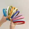 Importado de Corea del Sur Color Caramelo para Niña Combinación Perfecta Sencillo Celebridad de Internet Aro para el Cabello Exterior Color Primavera y Verano Aro para el Cabello de Esponja Nueva Pinza para el Cabello