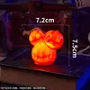 Lanterna de Abóbora Portátil para Halloween Luz Eletrônica LED com Vela Decoração de Festa Adereços Luz de Ambiente Enfeites Fornecimento por Atacado