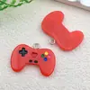 Accesorios para Joyería DIY de Venta Caliente Transfronteriza Resina Coloridos Mango de Consola de Juegos Pendientes Llavero Colgante para Bolso Encanto