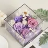 Lembrancinhas do Dia dos Namorados Chinês, Rosas do Dia dos Namorados, Presentes para Melhores Amigos e Namoradas, Flores Eternas, Decorações Criativas de Aniversário Que Não Murcham