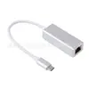 Placa de rede Gigabit 3.0 tipo C, carcaça de liga de alumínio, USB C3.1 para computador laptop/tablet, porta de rede RJ45