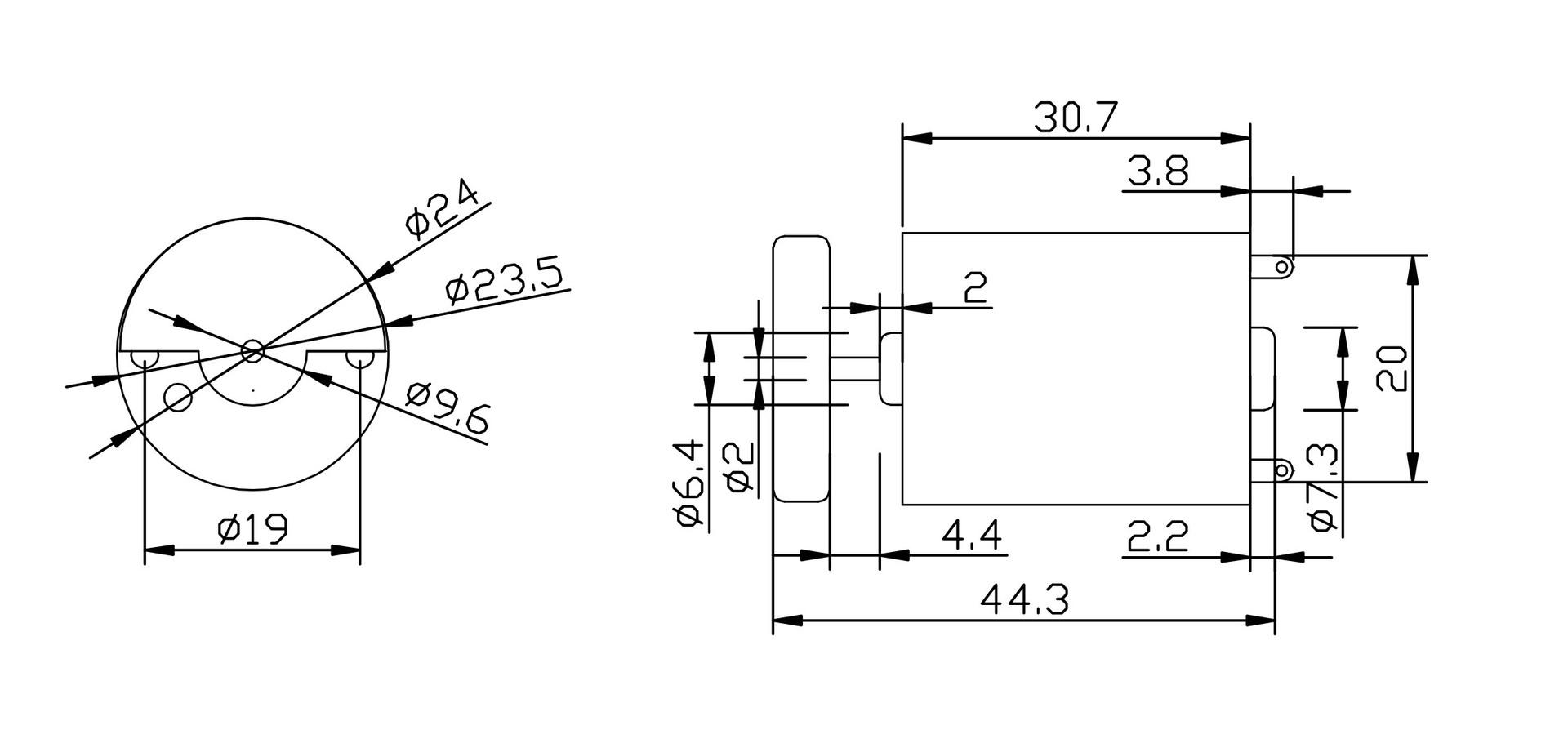 R-370单扇形-图纸