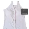Um Essencial para Protagonistas Femininas de Estilo Coreano! Vem com Bojos Embutidos, Decote V, Alças Abotoadas, Efeito Suave e Emagrecedor, Camisole Extremamente Versátil 3133