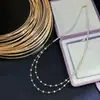 Accesorios DIY, cuentas de sésamo de plata de ley S925, cuentas espaciadoras, collar de cielo estrellado con perlas, pulsera, materiales para abalorios para manualidades hechas a mano