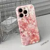 Funda de teléfono de flor de cerezo de alta calidad, etérea y translúcida, adecuada para todos los modelos de Apple, con un diseño de película de transferencia térmica ultrafina y de alta definición
