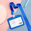 Identificación de Trabajo Porta Tarjetas de Silicona Insignia de Trabajo Personalizada Telescópica Insignia de Trabajo de Fábrica Lanyard para Insignia Insignia Escolar para Estudiante Porta Tarjeta de Comida