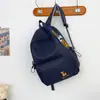 Mochila Bordada Simples Nova 2026 para Homens e Mulheres, Mochila Escolar Estudantil de Alto Estilo Inspirada no Instagram, Mochila de Grande Capacidade