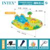 Intex Piscina Inflable para Niños con Tobogán Piscina Inflable para Niños Piscina para Niños Castillo Inflable Tobogán Piscina con Fuente Castillo Travieso