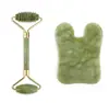 Suministrado Directamente por el Fabricante, Dispositivo de Belleza de Jade Natural, Masajeador, Rodillo Facial, Instrumento de Belleza de Jade, Gua Sha de Jade para Belleza