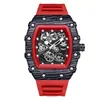 Nuevo Reloj de Hombre Kingston con Forma de Barril Transfronterizo Reloj de Cuarzo Impermeable Reloj de Hombre Miller Watch Al por Mayor