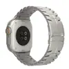 Para AppleWatch Ultra Correa de Titanio Puro Iron Man Correa para Reloj Apple S8 iwatch9/8/7/6/