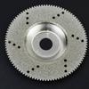 Disco de diamante multi-especificación para corte y rectificado disco de rectificado con dientes y agujeros disco de rectificado tipo copa tres diámetros corte y rectificado