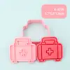 Molde de Galleta de Dibujos Animados de Doctor Ambulancia Cortador de Presión de Simulación Herramienta Hecha a Mano para Fondant Horneado Imán para Refrigerador