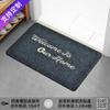 Puerta de entrada raspando lodo rozando felpudo felpudo doméstico resistente al desgaste felpudo para pies cocina resistente a manchas alfombrilla antideslizante alfombrilla publicitaria personalización
