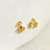 Retenção de Cor Elevada Ouro 14K Prata Brilhante Moeda de Diamante Fecho de Segurança Clipe Peça de Elo de Pulseira Cravejada com Zircônia Fivela Pingente