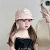 Sombrero de Sol de Encaje Estilo Coreano para Niños, Gorra de Béisbol de Ala Ancha Fina de Secado Rápido de Verano para Niñas, Primavera