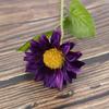 Flor artificial flor de girassol flor falsa decoração de casa único girassol fábrica vendas decoração de casamento flor de seda