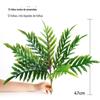 Grama Persa Artificial Arranjo de Flores de Haste Alta Galhos Planta Parede Paisagismo Decoração Biônica Plantas Verdes Falsas Plantas Verdes Artificiais