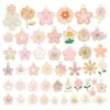 Fabricante de Accesorios de Joyería de Estilo Floral, Venta al por Mayor de Joyería DIY Hecha a Mano de Aleación, Accesorios de Joyería DIY con Goteo de Aceite Transfronterizo