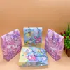 Creativo Lindo Dibujo Animado Sorpresa Caja Sorpresa Grande Bolso Infantil Papelería Bolsa de la Suerte Libreta de Estudiante Set de Regalo de Pegatinas