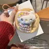 Nuevo Vestido de Peluche para Disfraz Kt Hello Kitty Monedero Colgante Bolsa para Auriculares Estudiante Bolsa de Almacenamiento Decoración de Accesorio